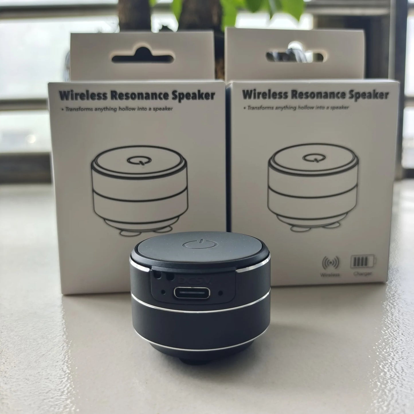 Mini Bone Conduction Stereo Bluetooth Speakers - Portable