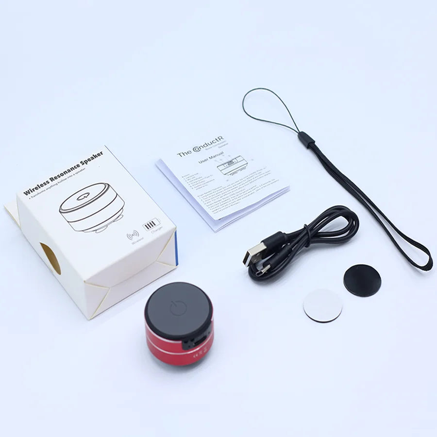Mini Bone Conduction Stereo Bluetooth Speakers - Portable