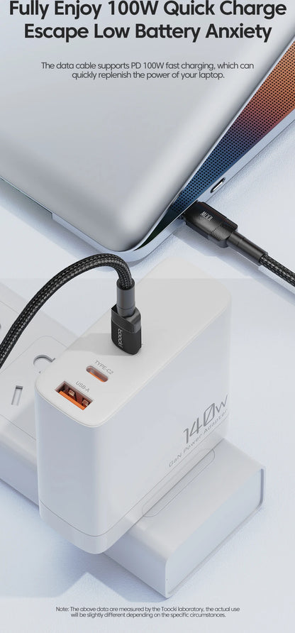Smart Fast-Charge USB-C Cable with E-Marker Chip